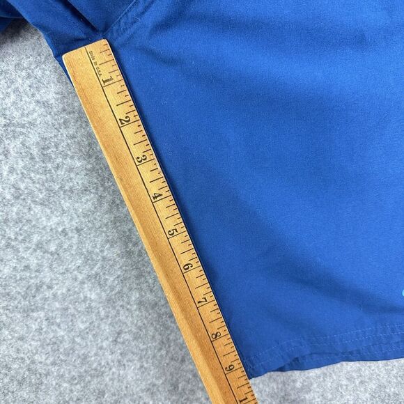 Adidas Board Shorts Mens Medium Blue Orange Mesh Lined Swim Trunks Beach Surf - Picture 12 of 13